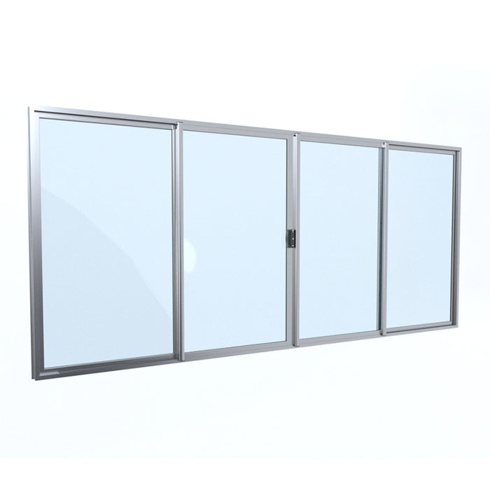 Carinya Sliding Door H2400 x W3600 Four Panel Centre Opening