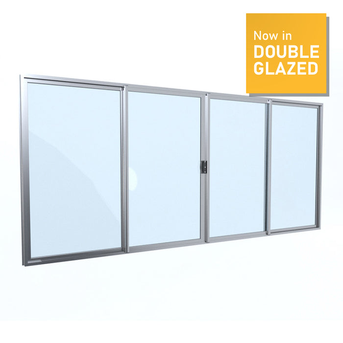 Sliding Door H2400 x W3600 Four Panel Centre Opening